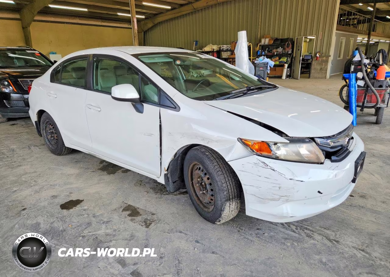 2012 Honda Civic Lx VIN:2HGFB2F53CH609667 - 4