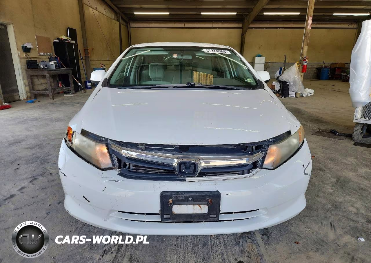 2012 Honda Civic Lx VIN:2HGFB2F53CH609667 - 5