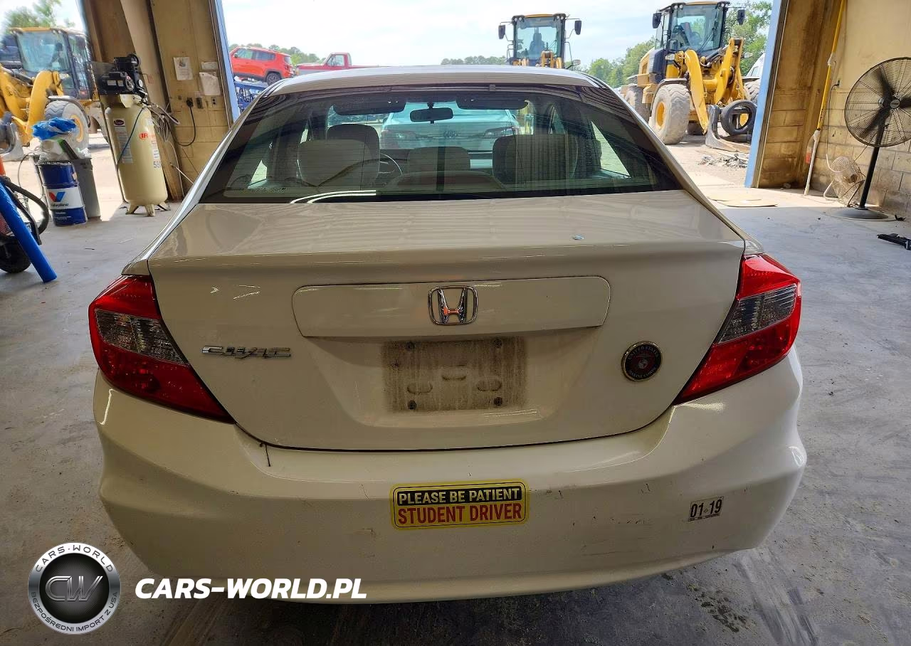 2012 Honda Civic Lx VIN:2HGFB2F53CH609667 - 6