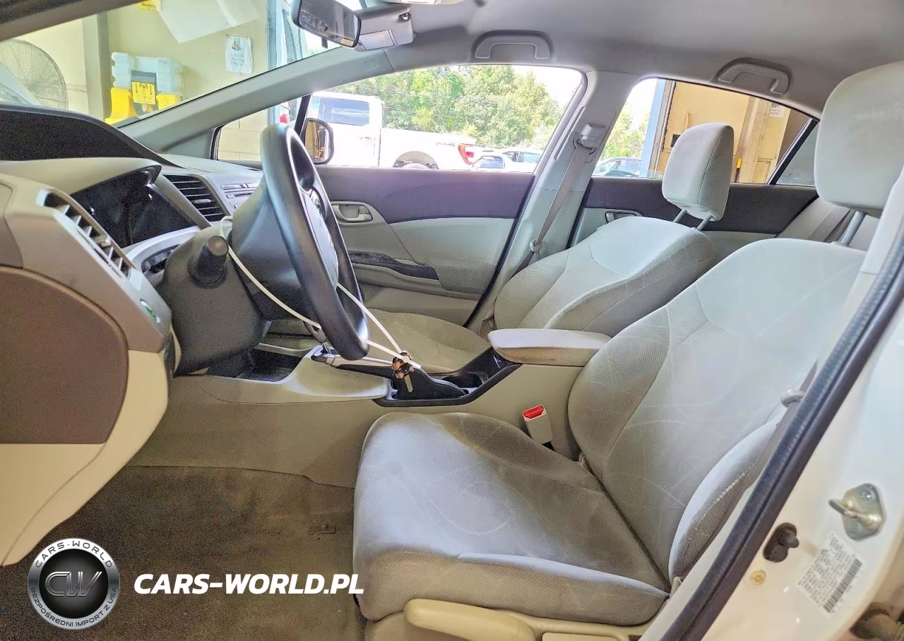 2012 Honda Civic Lx VIN:2HGFB2F53CH609667 - 7