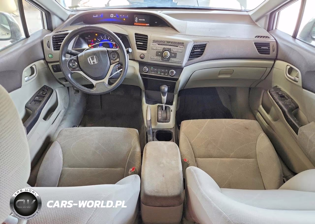 2012 Honda Civic Lx VIN:2HGFB2F53CH609667 - 8