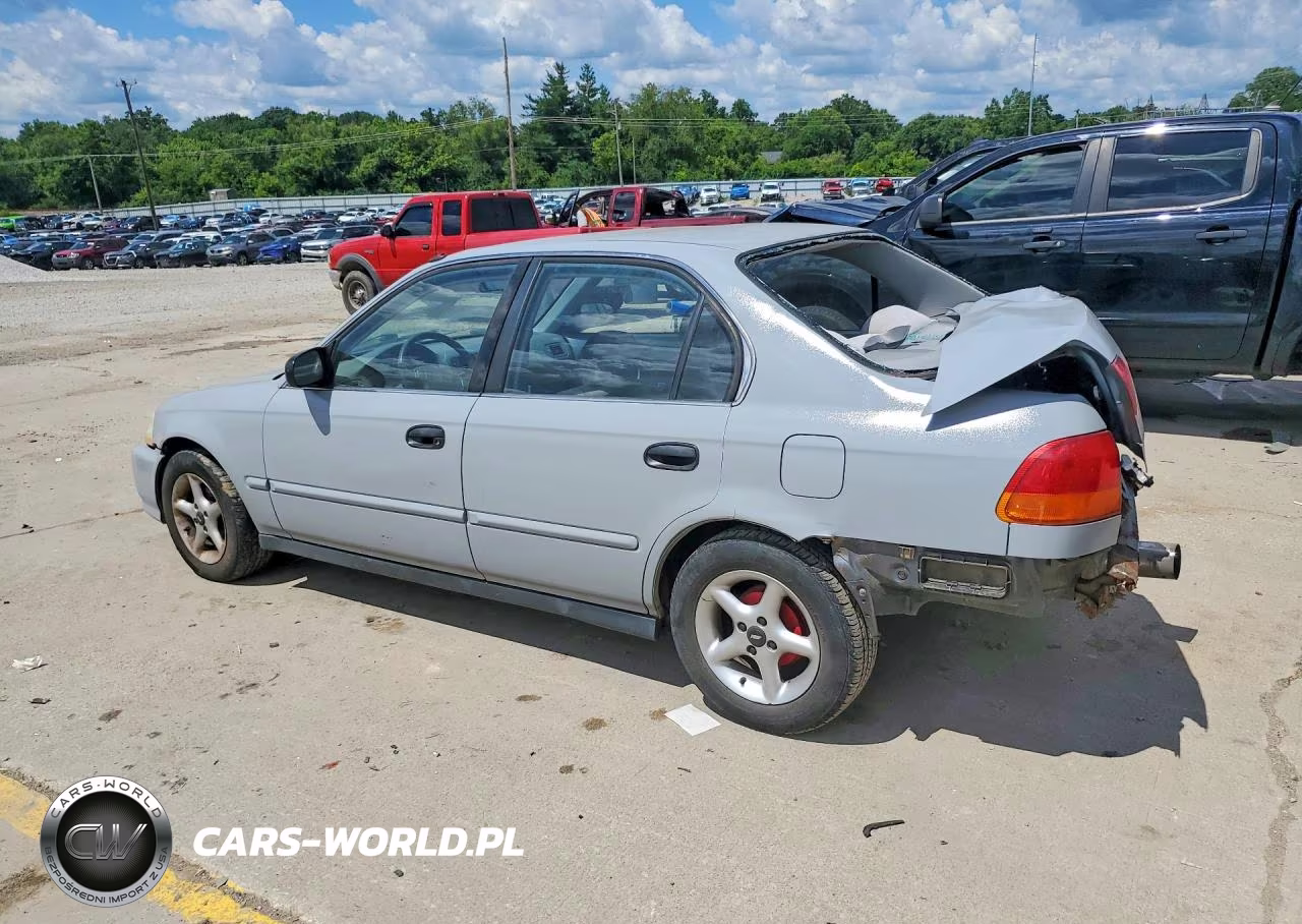 1997 Honda Civic Lx VIN:JHMEJ6573VS016599 - 2