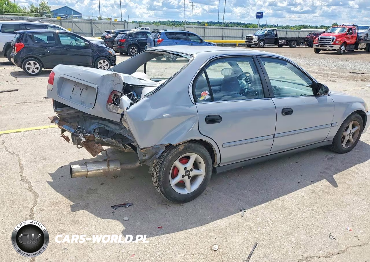 1997 Honda Civic Lx VIN:JHMEJ6573VS016599 - 3