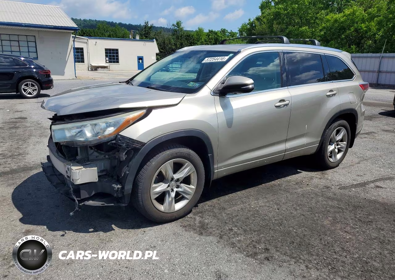 2014 Toyota Highlander Limited – zdjęcie 1 z 13