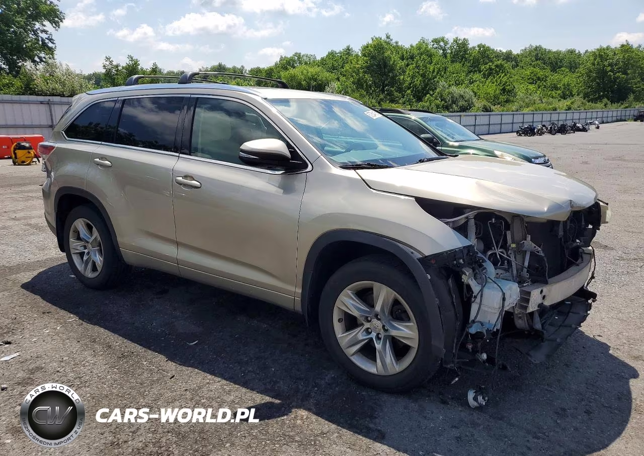 2014 Toyota Highlander Limited VIN:5TDYKRFH5ES008517 - 4