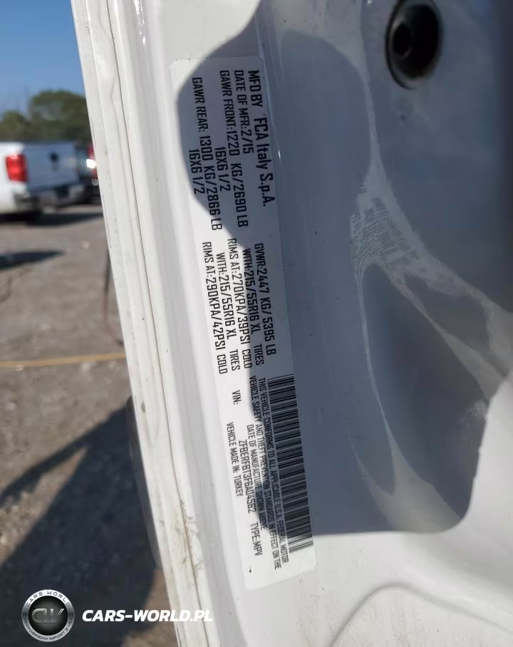 2015 Ram Promaster City Slt Delivery Van VIN:ZFBERFBT3F6A04562 - 13