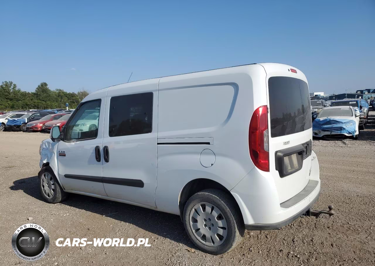 2015 Ram Promaster City Slt Delivery Van VIN:ZFBERFBT3F6A04562 - 2
