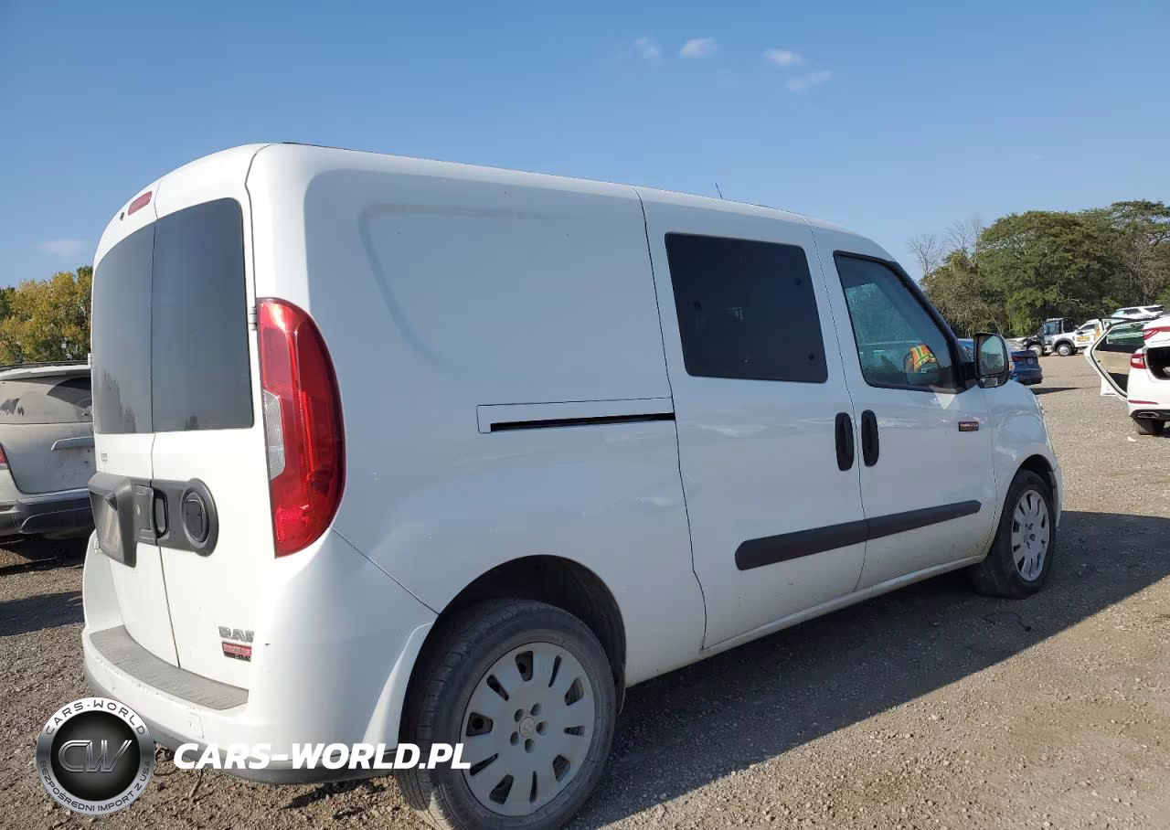 2015 Ram Promaster City Slt Delivery Van VIN:ZFBERFBT3F6A04562 - 3