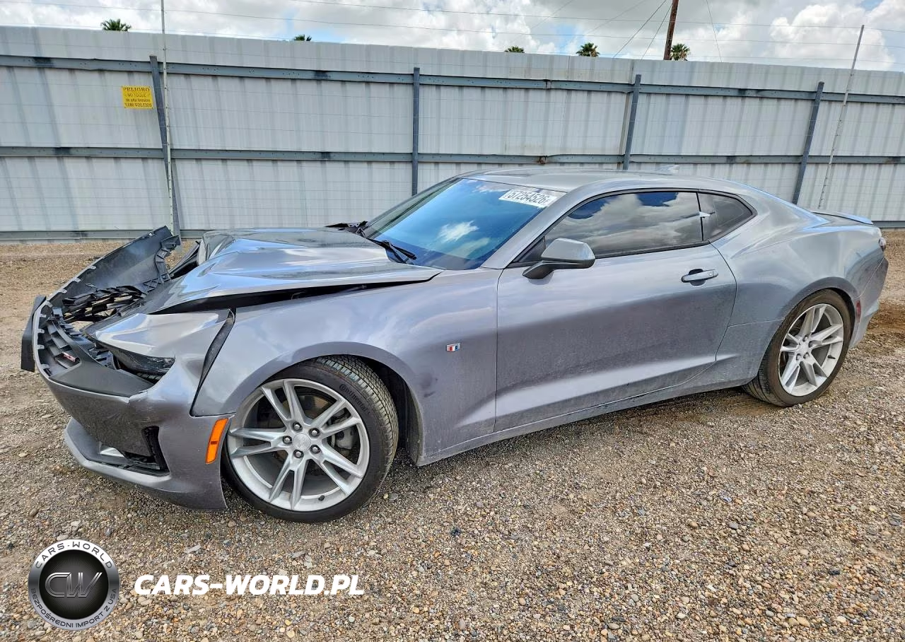 2019 Chevrolet Camaro Ls VIN:1G1FB1RS0K0113845 - 1