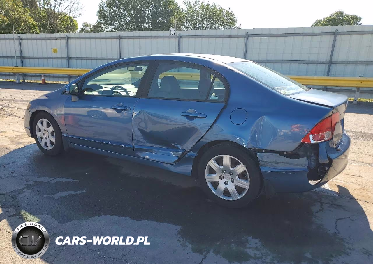 2008 Honda Civic Lx VIN:1HGFA16598L099235 - 2