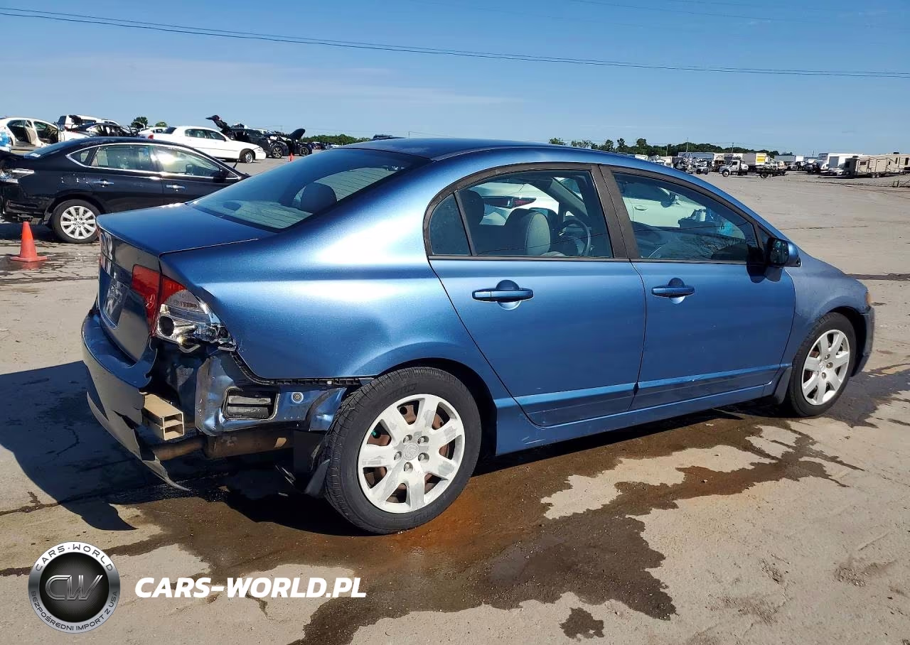 2008 Honda Civic Lx VIN:1HGFA16598L099235 - 3