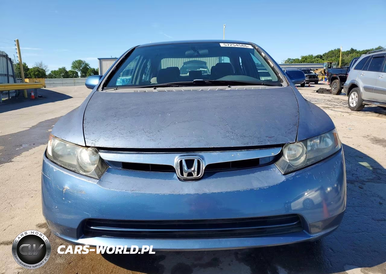 2008 Honda Civic Lx VIN:1HGFA16598L099235 - 5