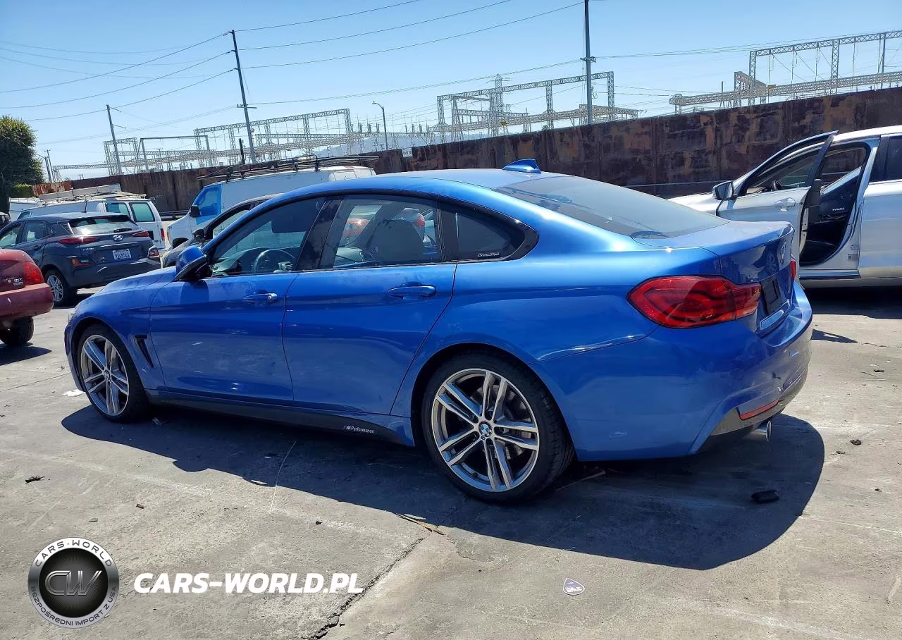 2018 BMW 440I Gran Coupe VIN:WBA4J5C5XJBF07691 - 2
