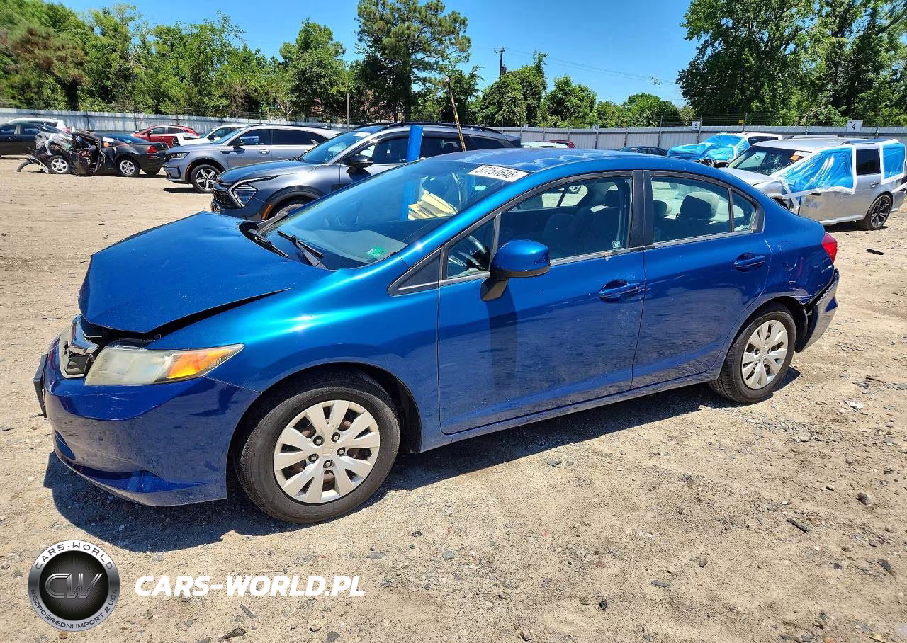 2012 Honda Civic Lx – zdjęcie 1 z 12