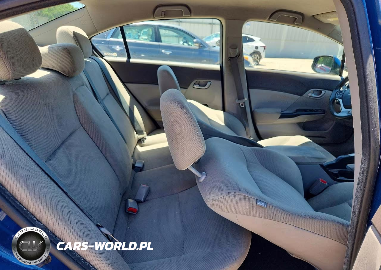 2012 Honda Civic Lx VIN:2HGFB2F58CH533797 - 10