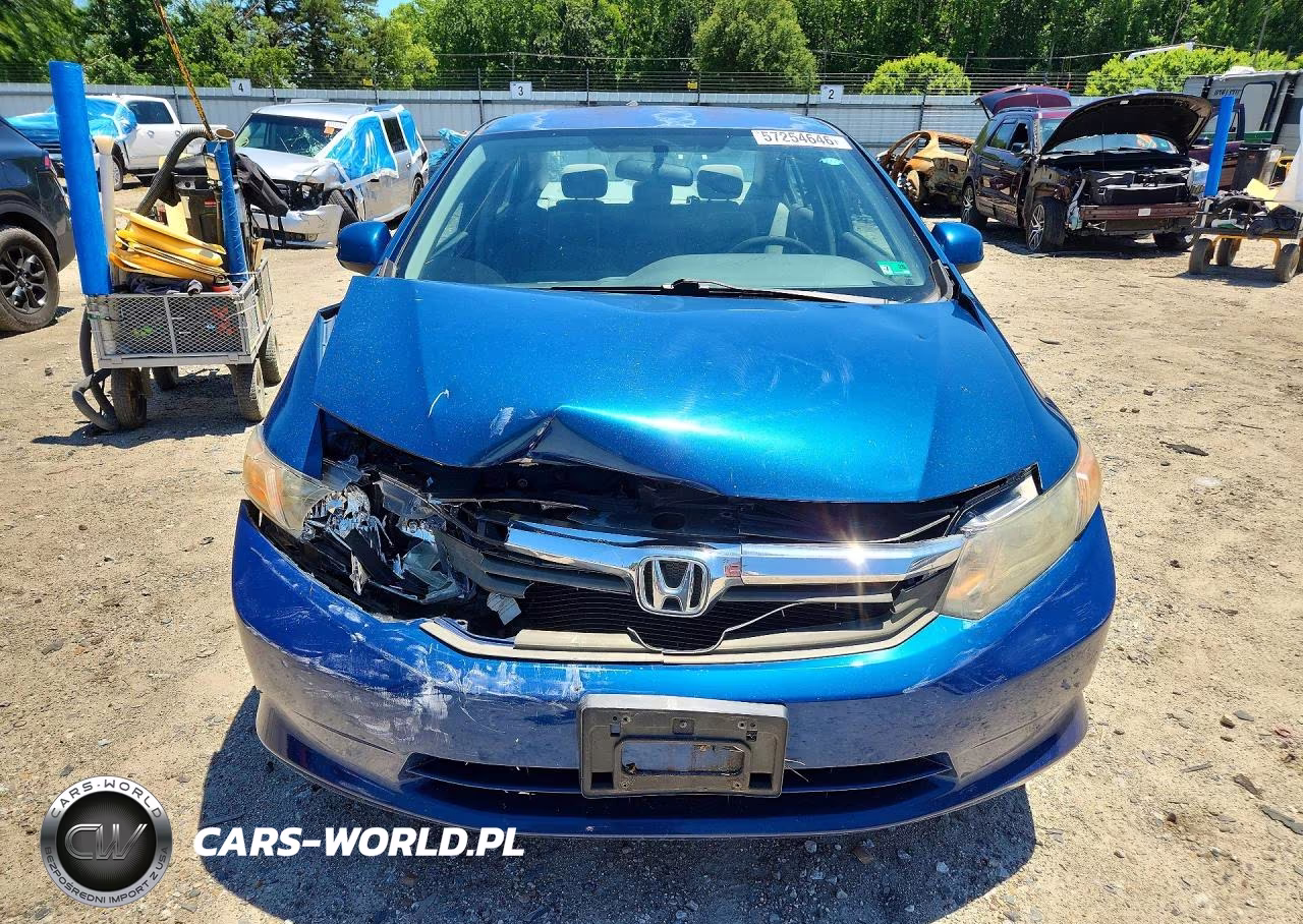 2012 Honda Civic Lx VIN:2HGFB2F58CH533797 - 5