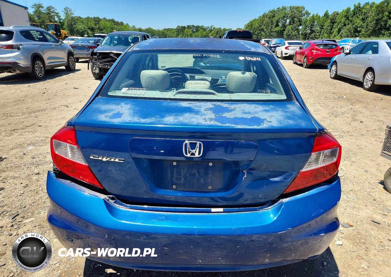 2012 Honda Civic Lx VIN:2HGFB2F58CH533797 - 6