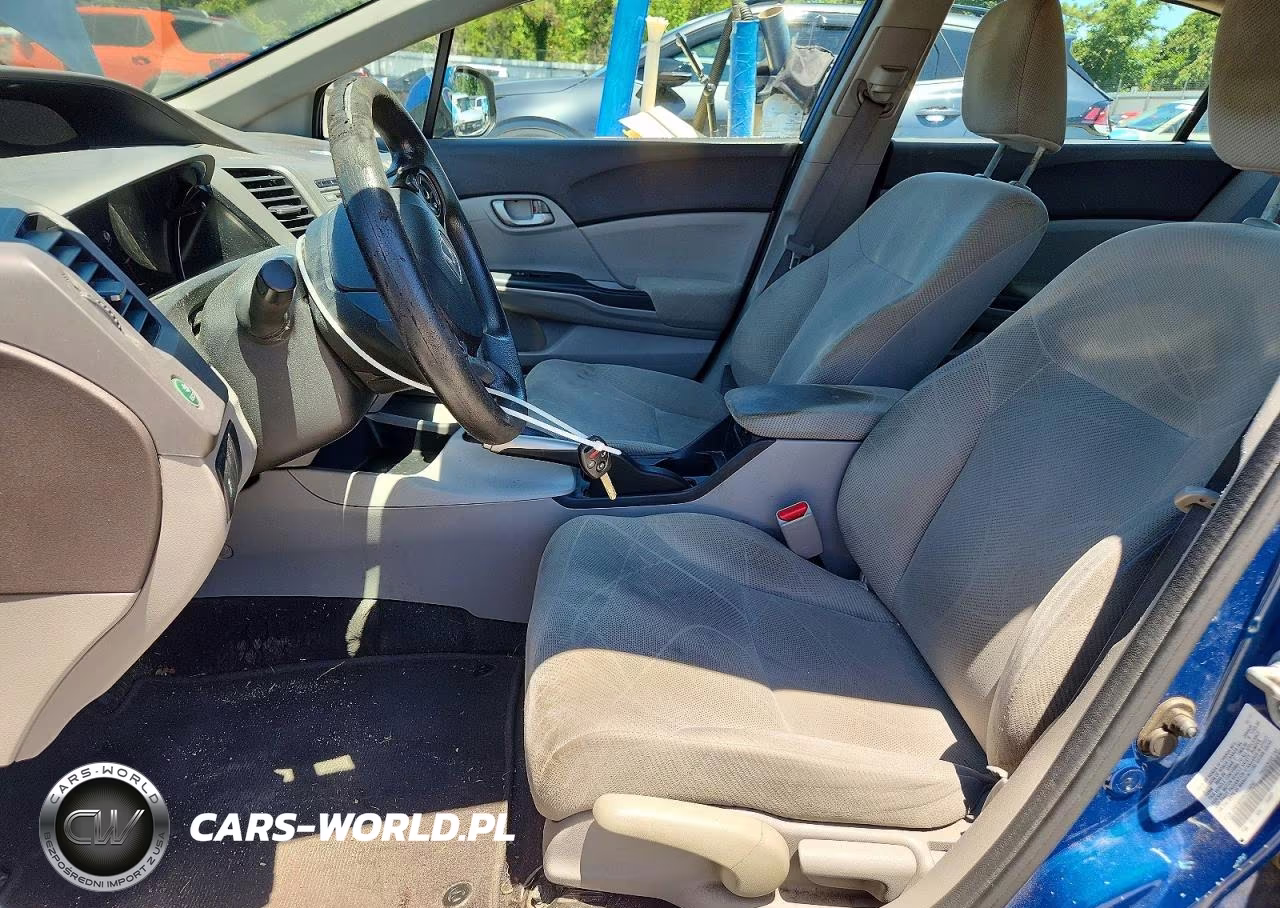 2012 Honda Civic Lx VIN:2HGFB2F58CH533797 - 7