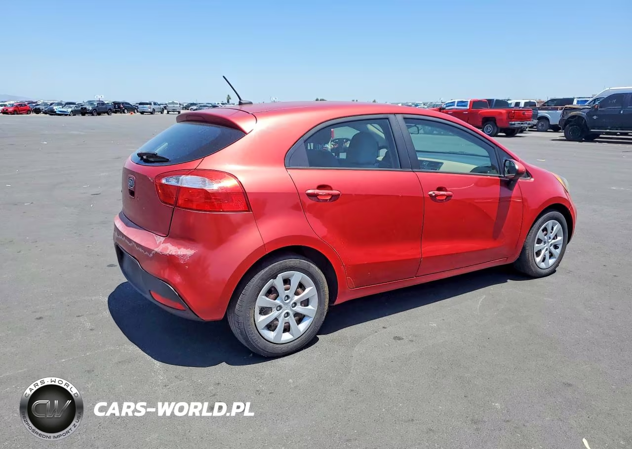 2012 Kia Rio Lx VIN:KNADM5A36C6016391 - 3