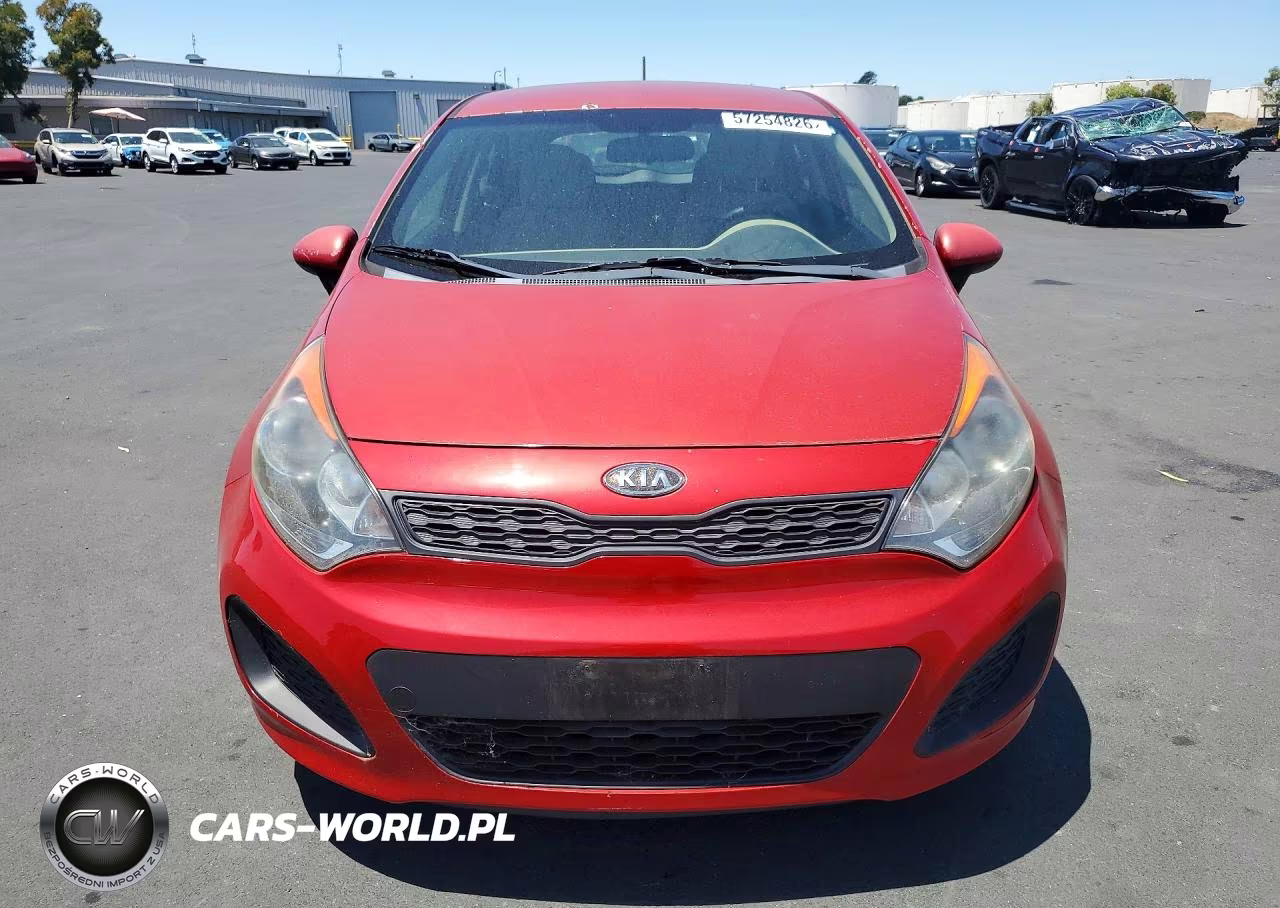 2012 Kia Rio Lx VIN:KNADM5A36C6016391 - 5
