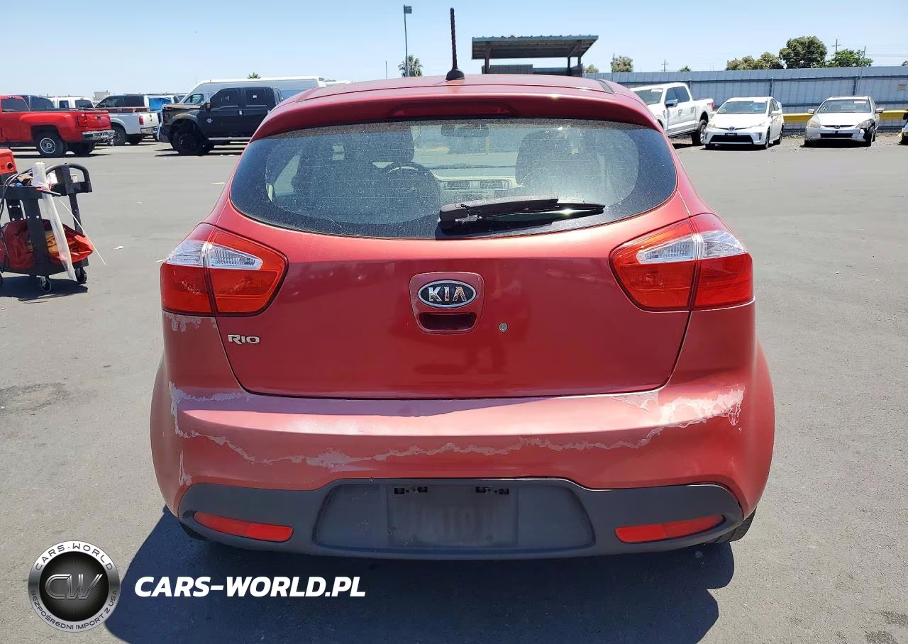 2012 Kia Rio Lx VIN:KNADM5A36C6016391 - 6