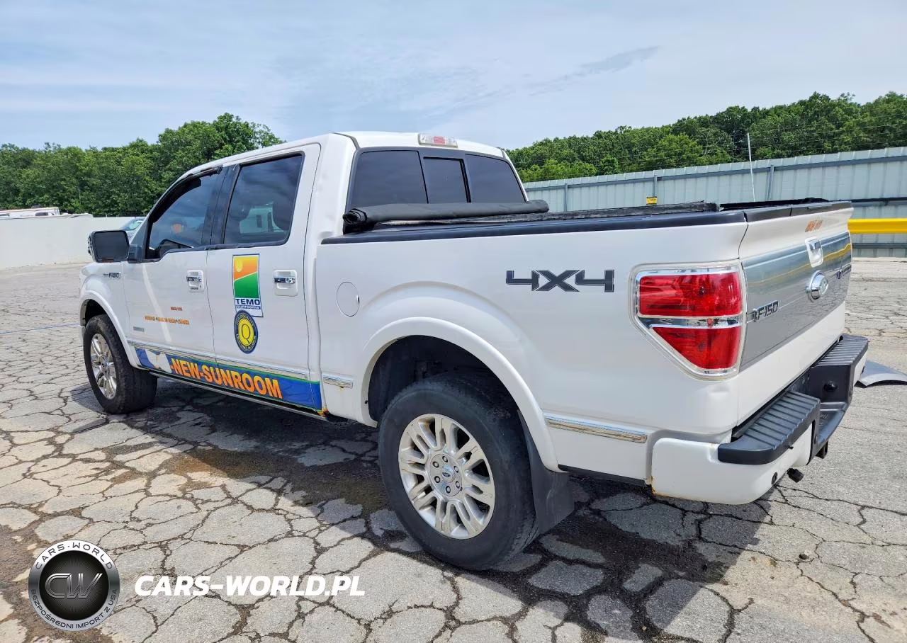 2013 Ford F150 Supercrew VIN:1FTFW1ET4DFD40952 - 2