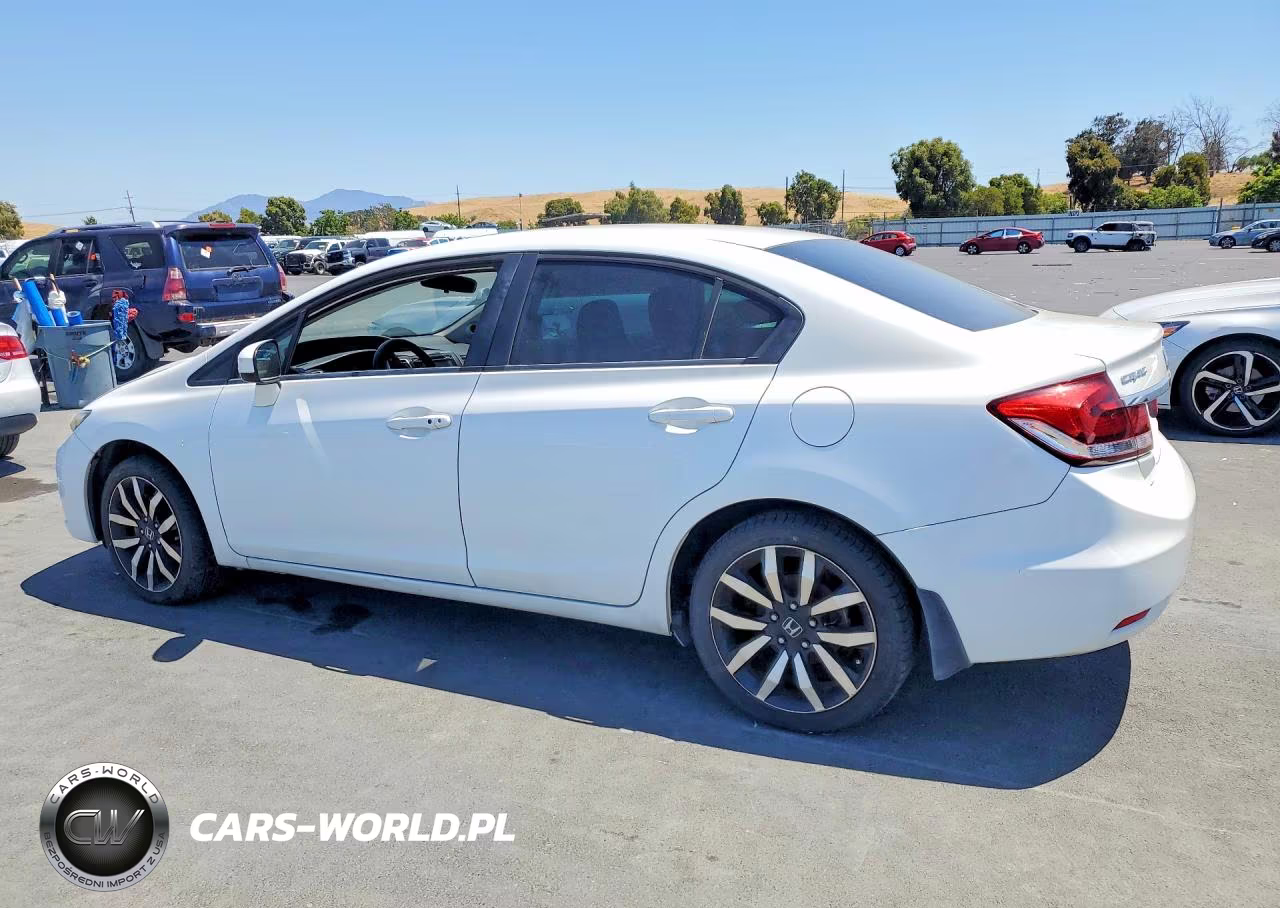 2015 Honda Civic Exl VIN:19XFB2F96FE206252 - 2