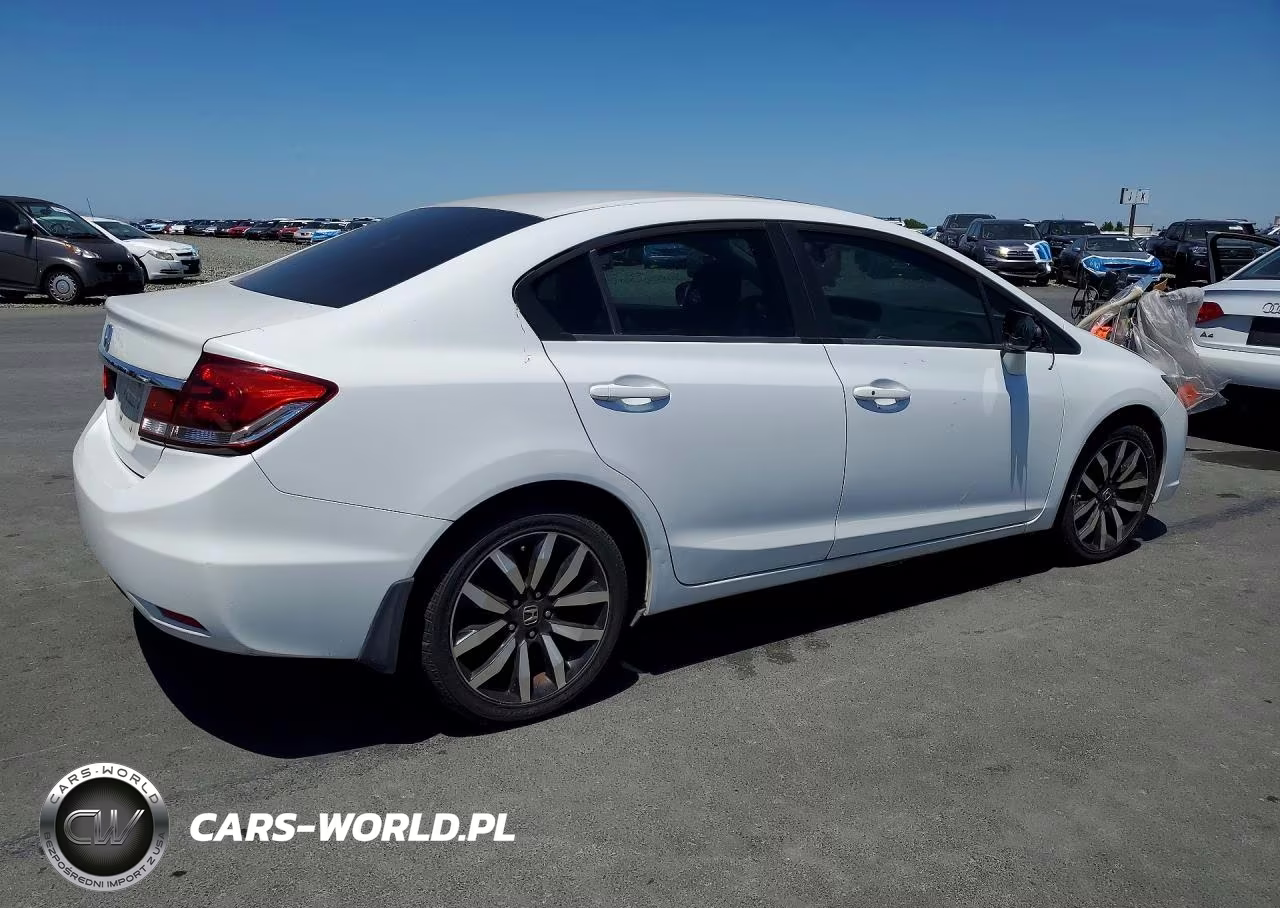 2015 Honda Civic Exl VIN:19XFB2F96FE206252 - 3
