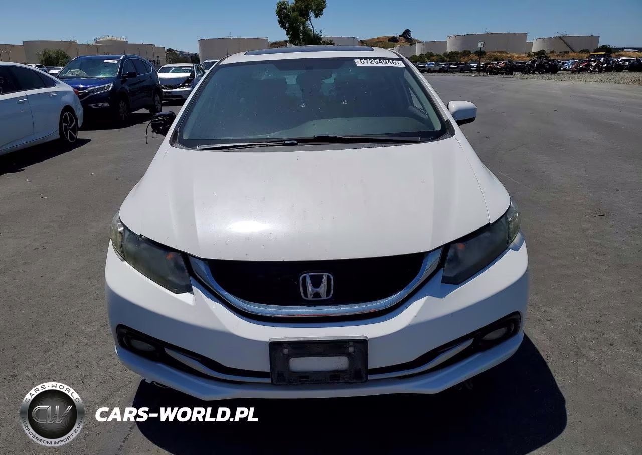 2015 Honda Civic Exl VIN:19XFB2F96FE206252 - 5
