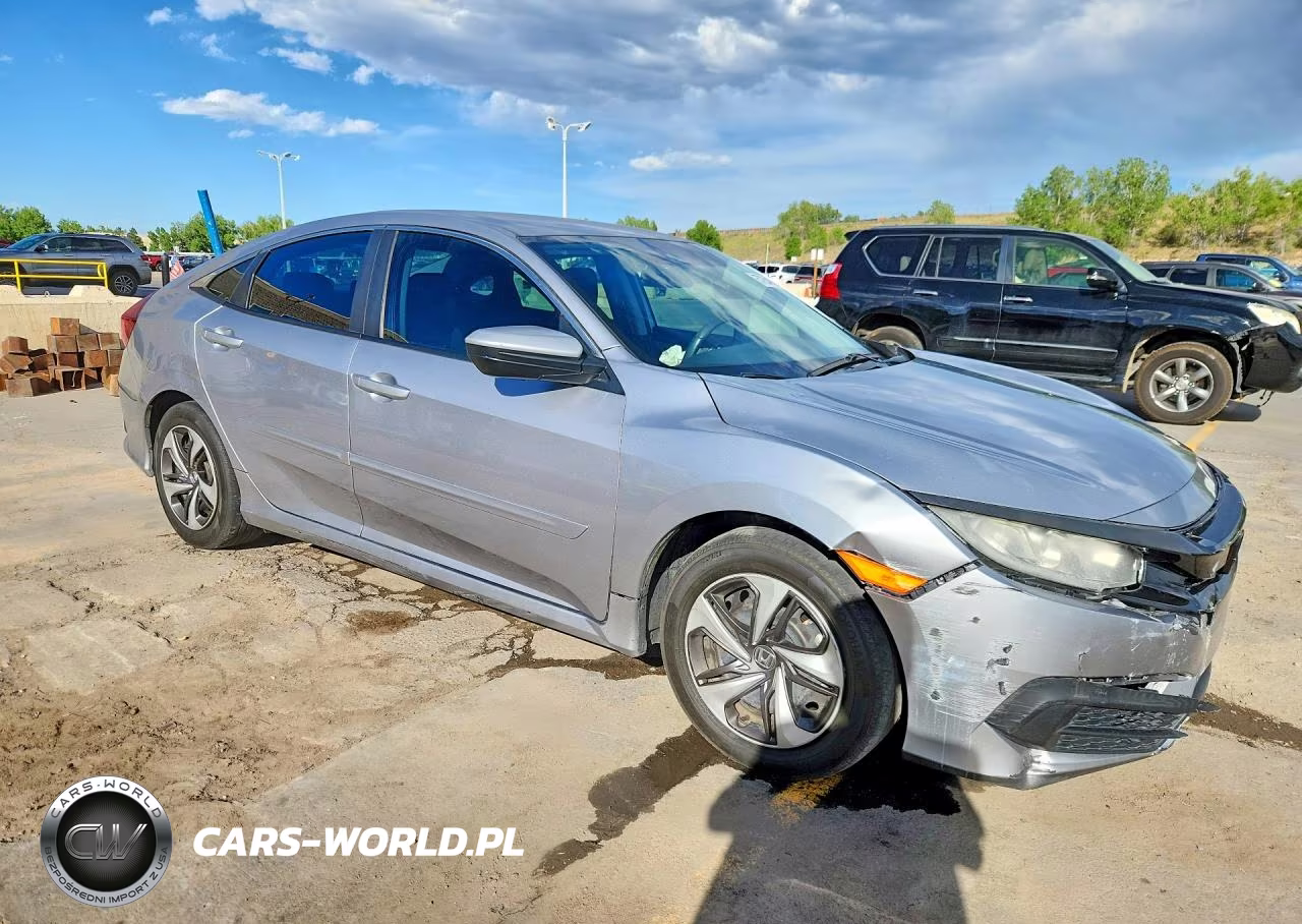 2019 Honda Civic Lx VIN:19XFC2F60KE026598 - 4