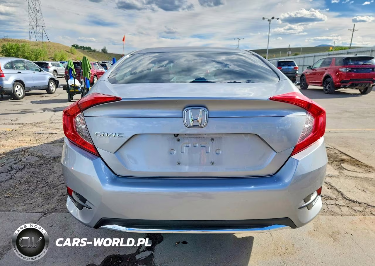 2019 Honda Civic Lx VIN:19XFC2F60KE026598 - 6