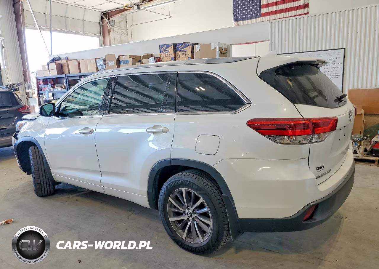 2017 Toyota Highlander Xle VIN:5TDJZRFH1HS519305 - 2