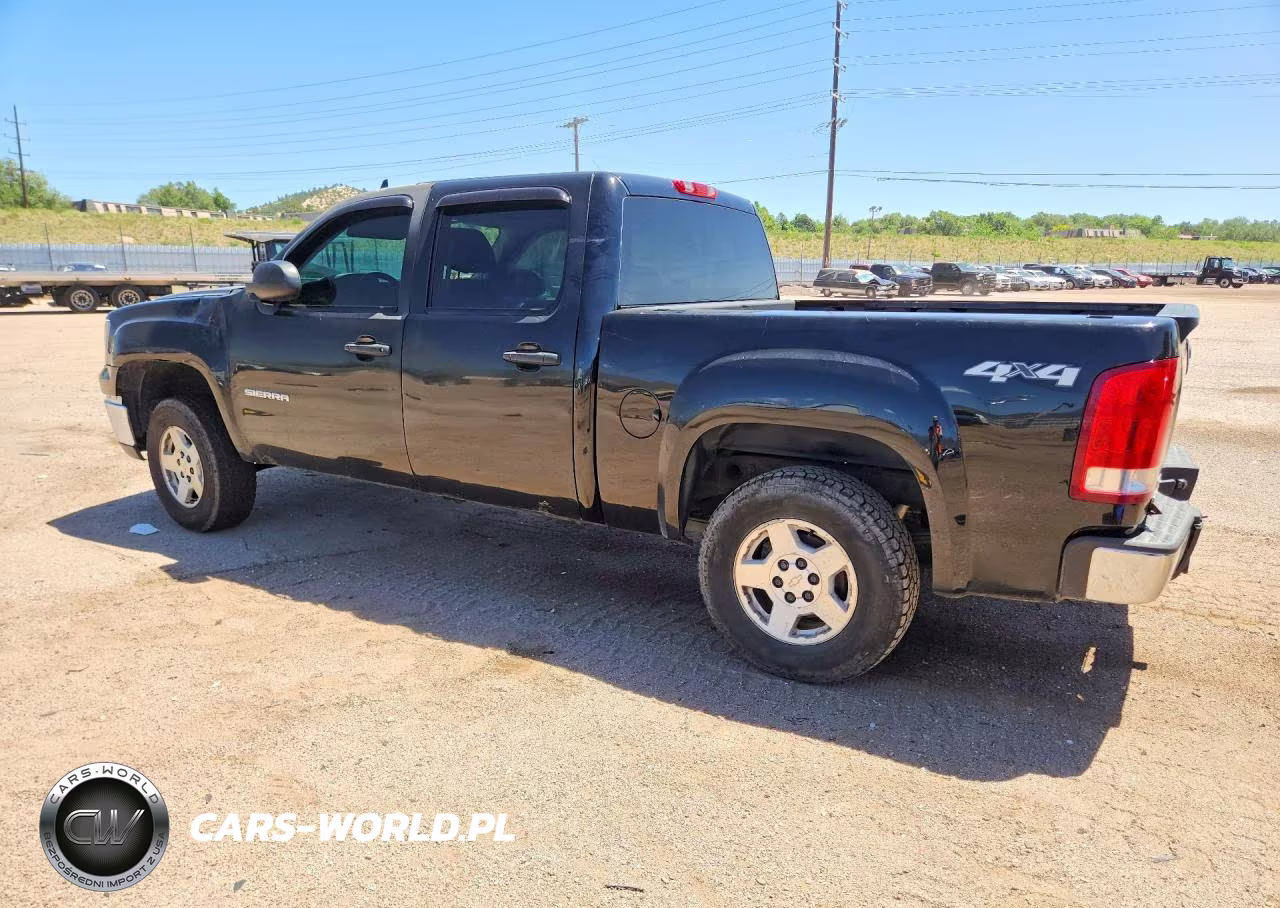 2012 GMC Sierra K1500 Sl VIN:3GTP2UEA5CG120751 - 2