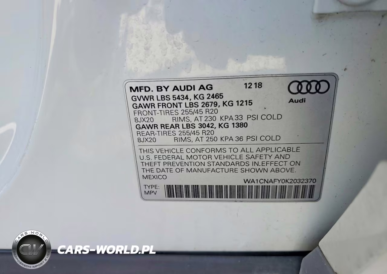 2019 Audi Q5 Prestige VIN:WA1CNAFY0K2032370 - 13