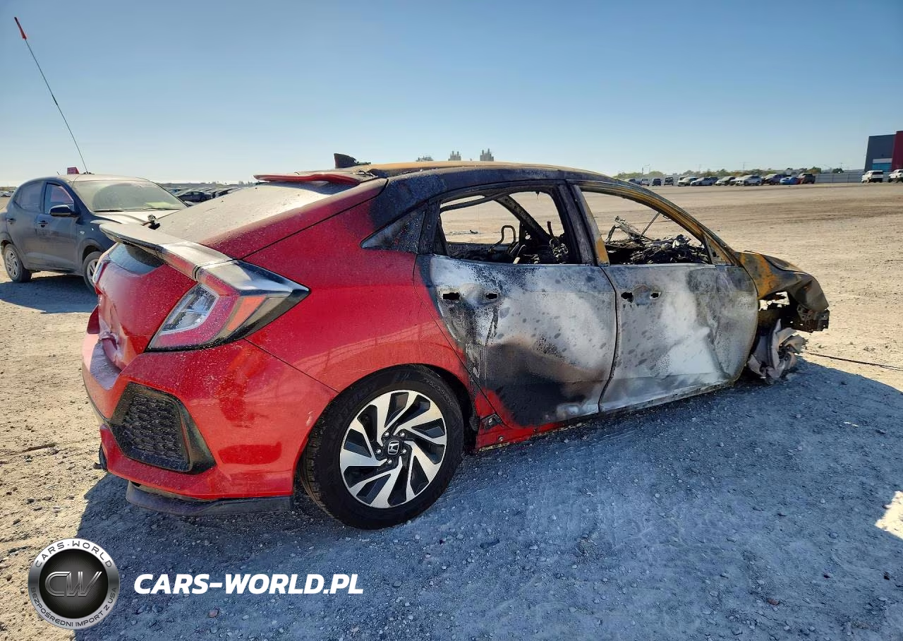 2018 Honda Civic Lx VIN:SHHFK7H27JU400576 - 3