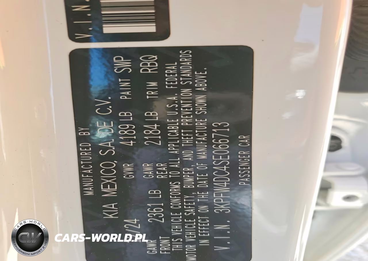 2025 Kia K4 Gt-Line Turbo VIN:3KPFW4DC4SE066713 - 12