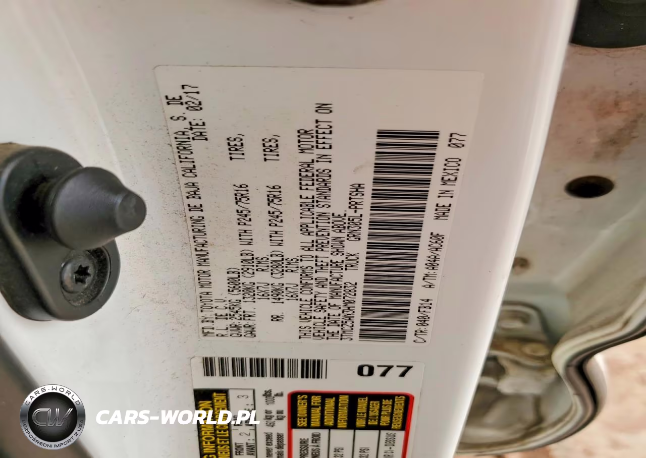 2017 Toyota Tacoma Sr V6 VIN:3TMCZ5AN3HM072832 - 12