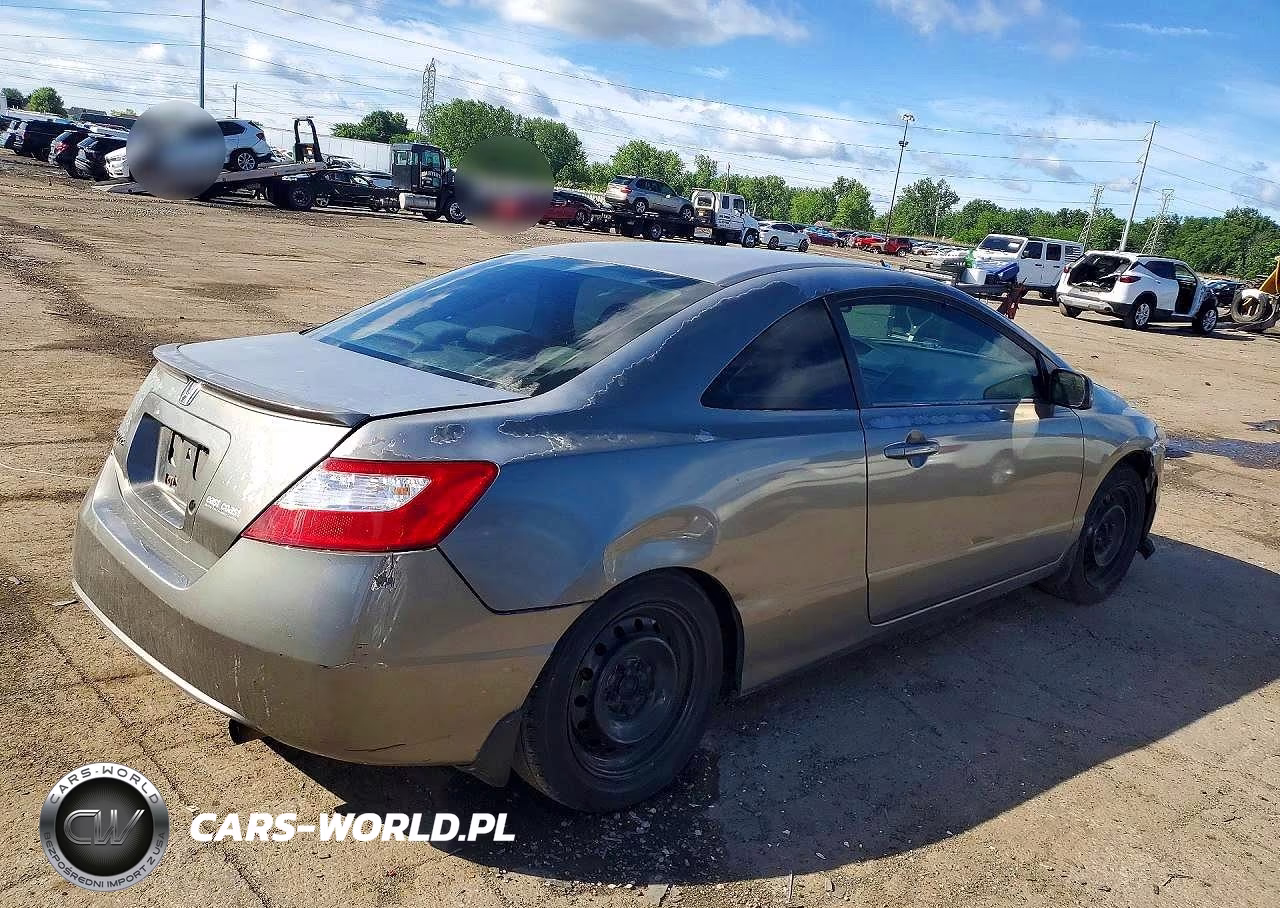 2007 Honda Civic Lx VIN:2HGFG12607H513088 - 3