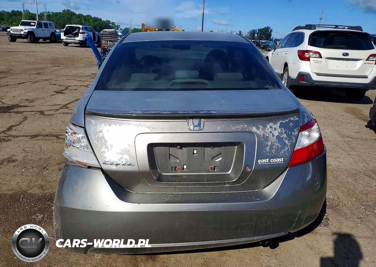 2007 Honda Civic Lx VIN:2HGFG12607H513088 - 6