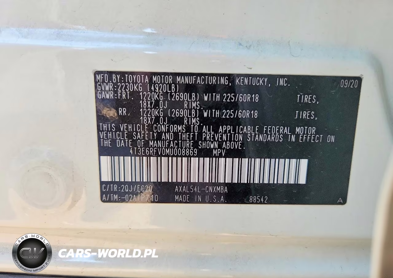 2021 Toyota Rav4 Xse VIN:4T3E6RFV0MU008869 - 14