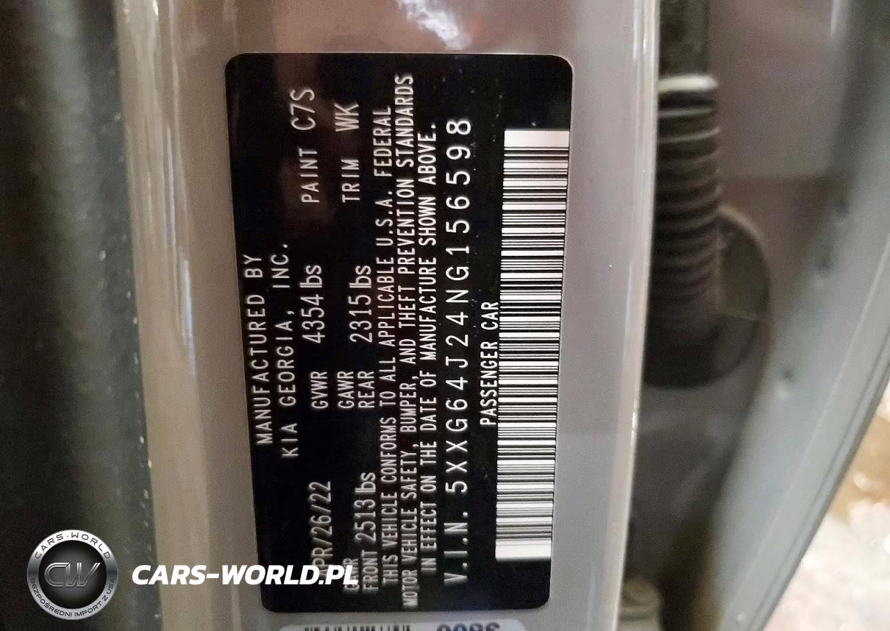 2022 Kia K5 Gt Line VIN:5XXG64J24NG156598 - 12