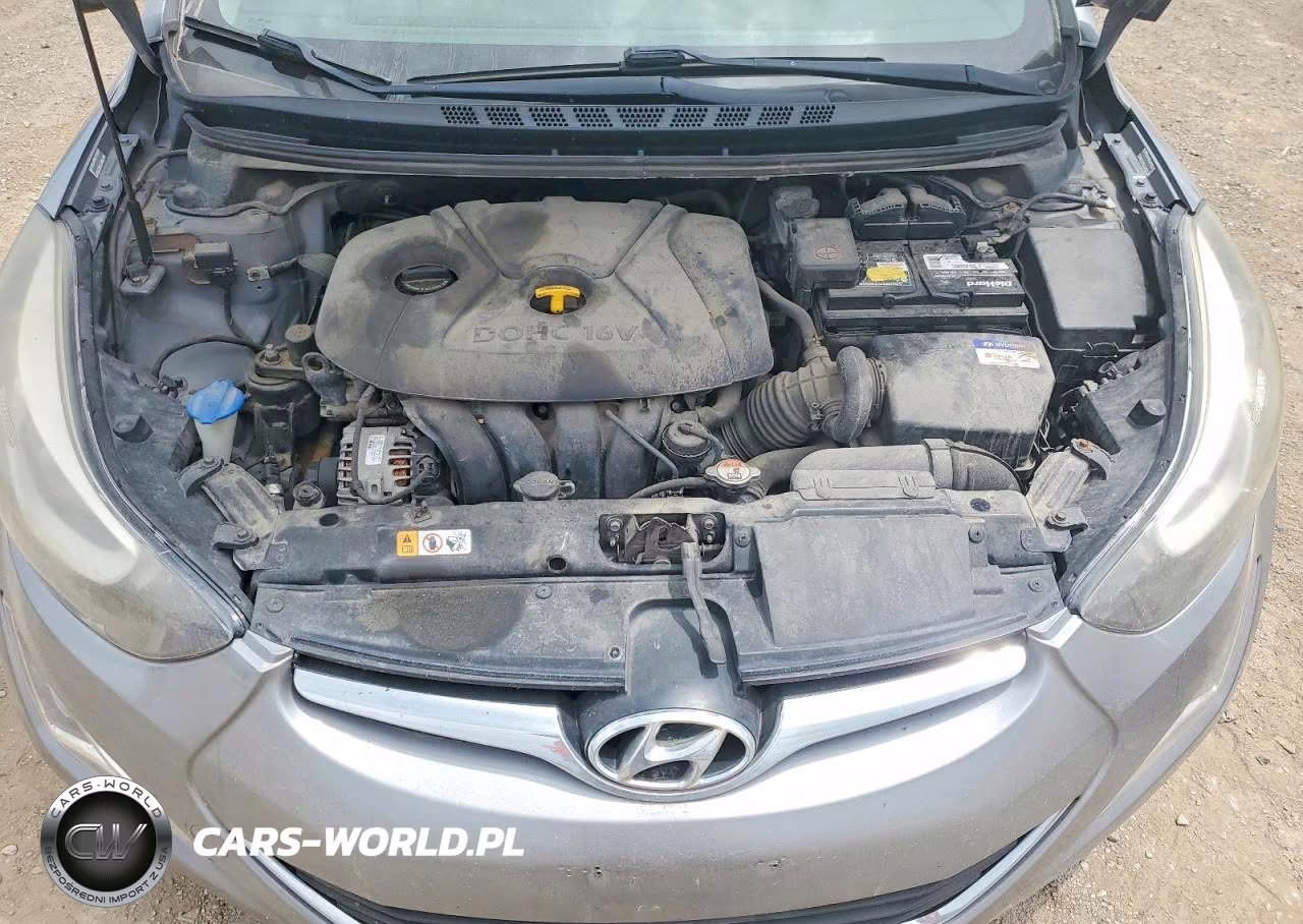 2014 Hyundai Elantra Se VIN:KMHDH4AEXEU087669 - 11