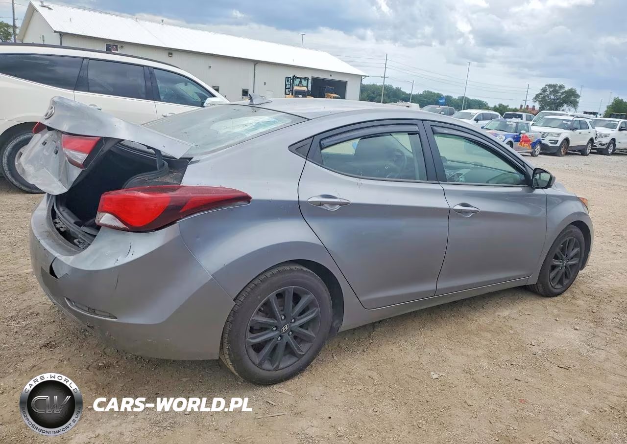 2014 Hyundai Elantra Se VIN:KMHDH4AEXEU087669 - 3