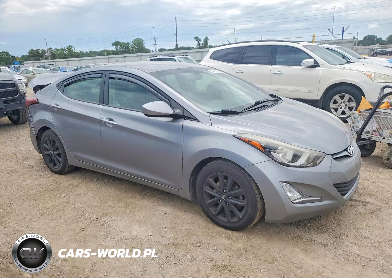2014 Hyundai Elantra Se VIN:KMHDH4AEXEU087669 - 4