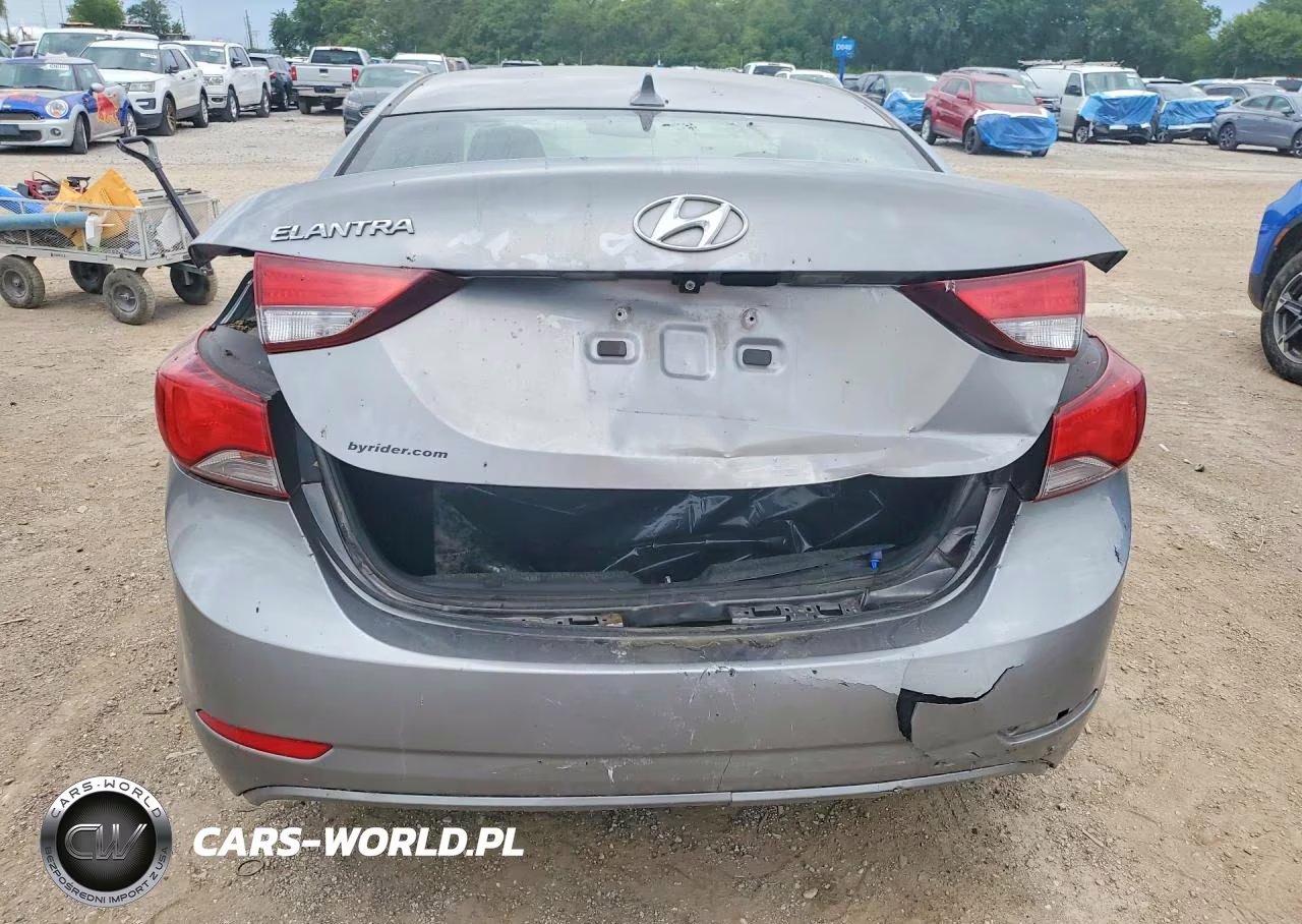2014 Hyundai Elantra Se VIN:KMHDH4AEXEU087669 - 6