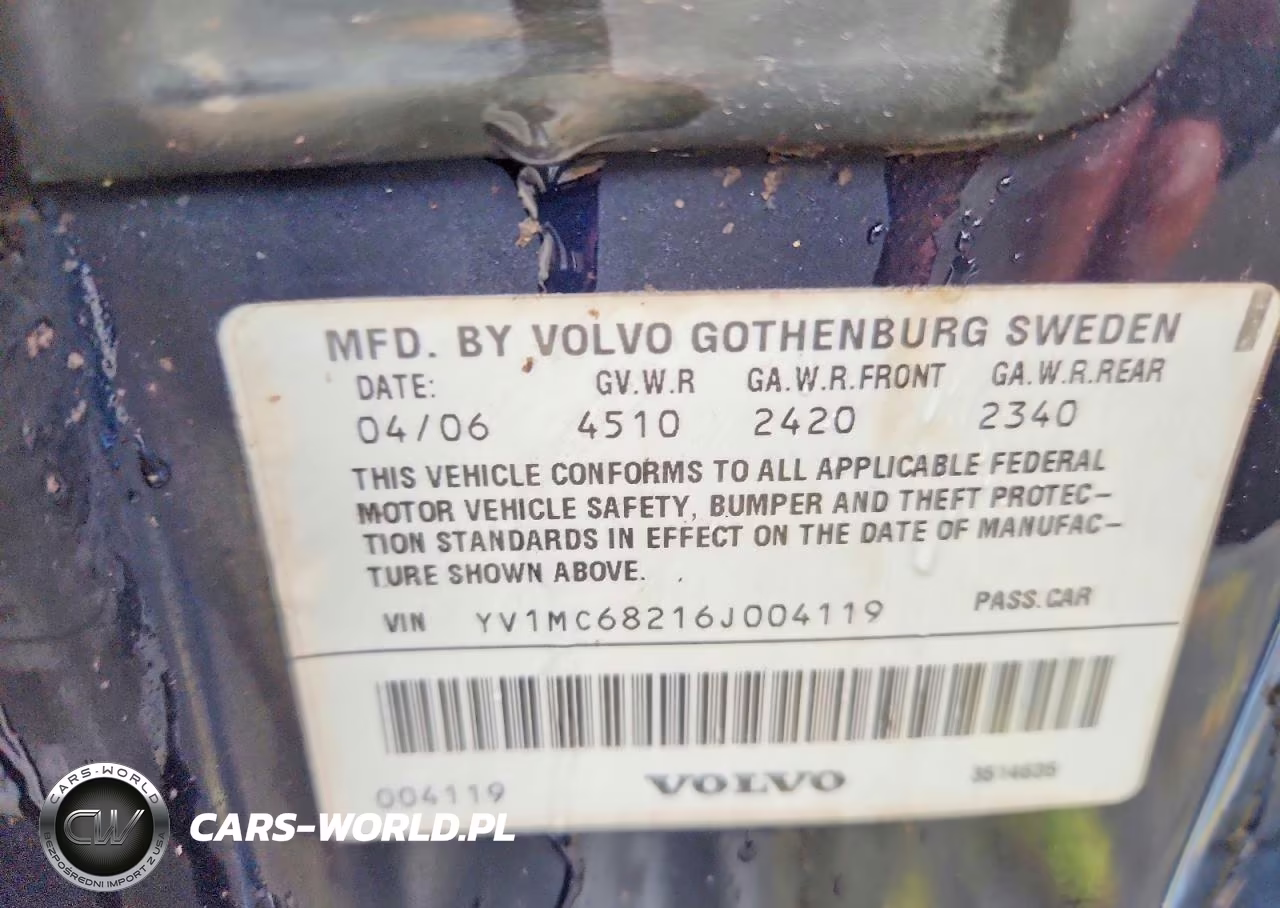 2006 Volvo C70 T5 VIN:YV1MC68216J004119 - 13