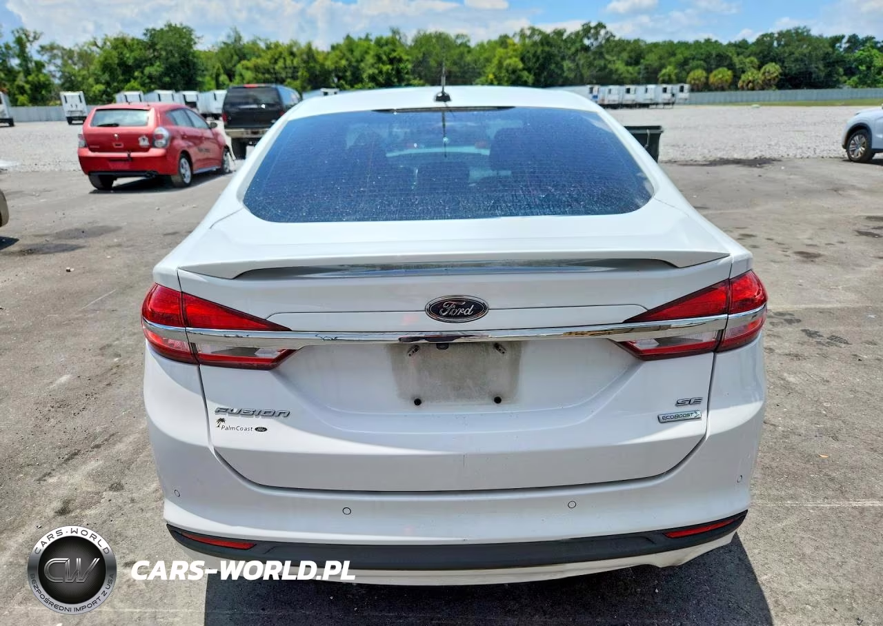 2017 Ford Fusion Se VIN:3FA6P0HD4HR290189 - 6