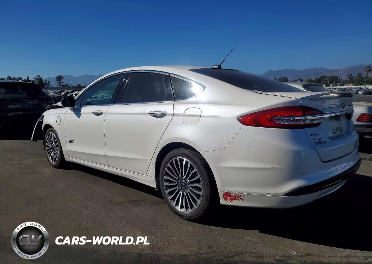 2018 Ford Fusion Titanium VIN:3FA6P0SU9JR110316 - 2