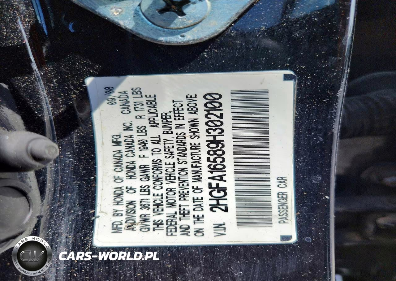 2009 Honda Civic Lx VIN:2HGFA16589H302100 - 13
