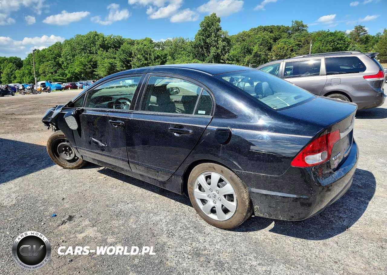 2009 Honda Civic Lx VIN:2HGFA16589H302100 - 2